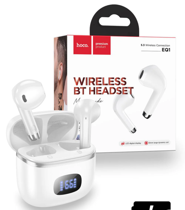 HOCO EQ1 True Wireless Bluetooth 5.3 HiFi Earbuds