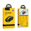 Wireless Ergonomic Mouse HOCO GM21 Platinum 2.4G Black-Yellow