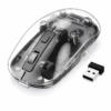 2.4G Wireless Mouse with Crystal Design Silent Click for Laptop & PC-GM29