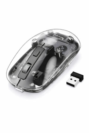 2.4G Wireless Mouse with Crystal Design Silent Click for Laptop & PC-GM29