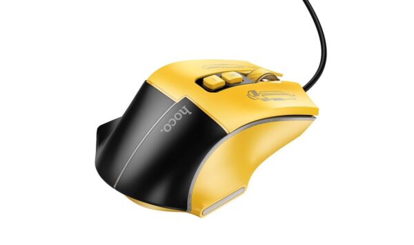 USB-A Game Wired Mouse 1.5m Wired With Colorful Led Light- HOCO GM31