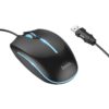 HOCO GM37 Gaming Luminous Wired Mouse - Black