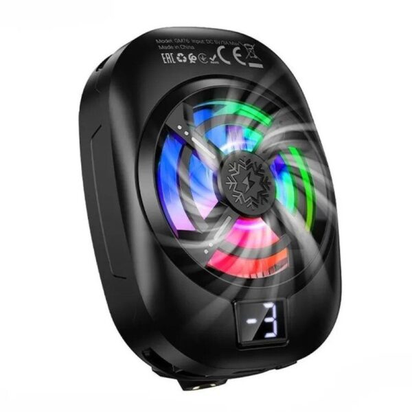 RGB Phone Cooler for Gaming,Live Streaming & High-Performance Cooling-GM76