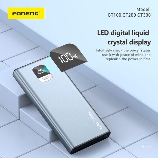Foneng 30,000 mAh 22.5W Fast Charging Power Bank