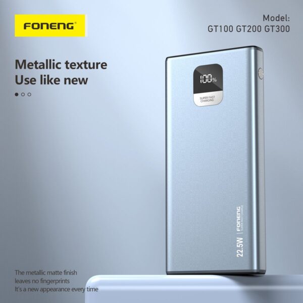 Foneng 30,000 mAh 22.5W Fast Charging Power Bank