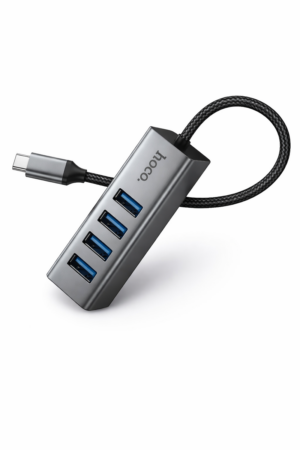 HOCO 4-in-1 types c to USB-A Hub USB 3.0 High Speed Adapter - HB1C