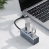 HOCO 4-in-1 types c to USB-A Hub USB 3.0 High Speed Adapter - HB1C