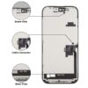 Screen Replacement Compatible with iphone 16 with Repair Tools