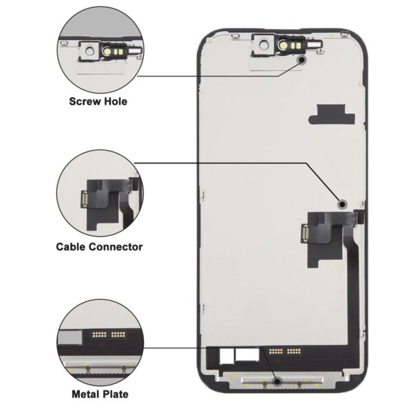 Screen Replacement Compatible with iphone 16 with Repair Tools