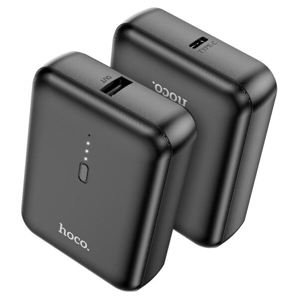 Hoco J96 5000mAh Mini Power Bank - Black