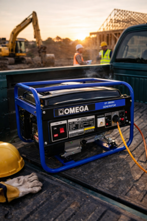 Omega 4-Stroke 2.2KW Generator 12L Tank Force Air-Cooled