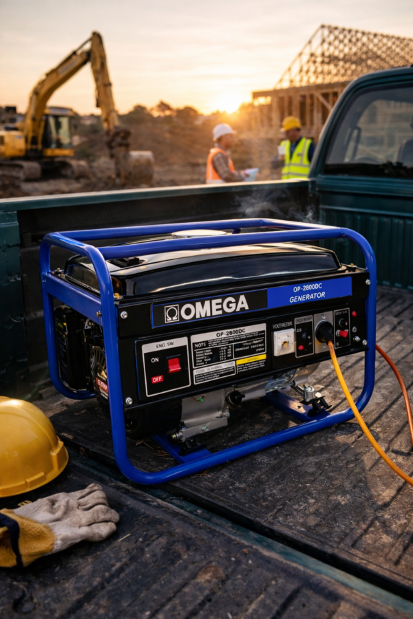 Omega 4-Stroke 2.2KW Generator 12L Tank Force Air-Cooled