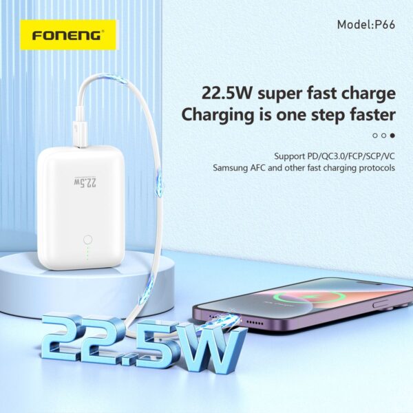 10,000 mAh Fast Charging Power Bank P66