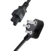 1.5m 3-Pin SA to Clover Plug Power Cable for Laptop & PC