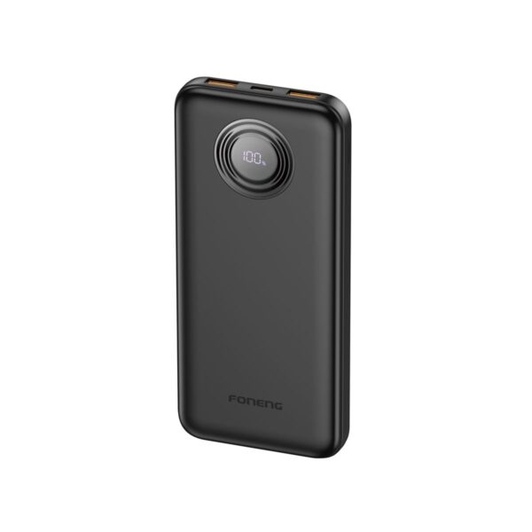 10,000 mAh 22.5W fast charging power bank Black