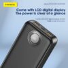 10,000 mAh 22.5W fast charging power bank Black