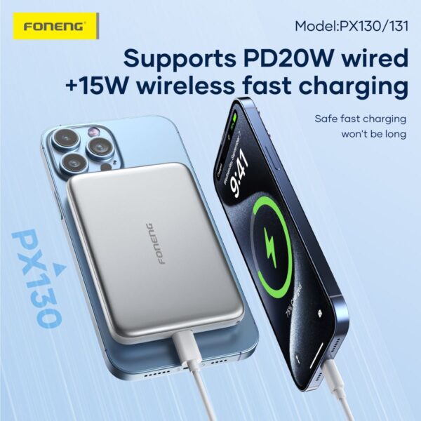 Magsafe 10,000 mAh Magnetic Wireless Power Bank PX131