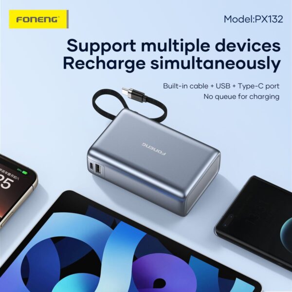 20,000 mAh 65W Color Screen Power Bank