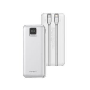 10,000 mAh Dual Cable Fast Charging Power Bank PX135