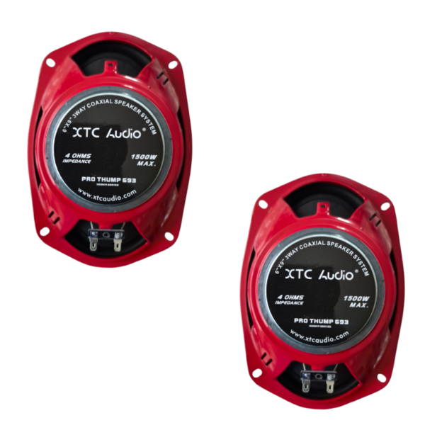 XTC 3-Way 6x9 Speakers 1500W Pro Thump 693