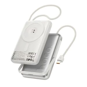 HOCO Q43 10000mAh Magnetic Wireless Power Bank 20W Fast Charge 3-in-1