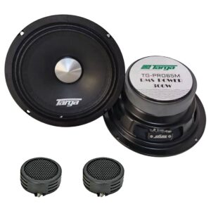 Targa TG-PRO65M 6.5 Pro Series 300RMS Midbass Speakers & Evo Tweeters