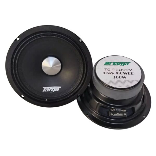 Targa TG-PRO65M 6.5 Pro Series 300RMS Midbass Speakers & Evo Tweeters