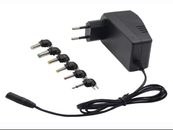 Universal Adjustable Voltage DC Power Adapter (100-240V US Plug) 30W