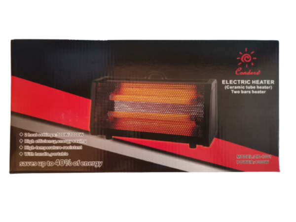 Condere Electric Ceramic 2 Bar Heater Model ZR-1001