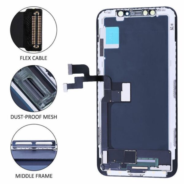 Quality Apple iPhone X LCD Screen and Digitizer Assembly Replacement