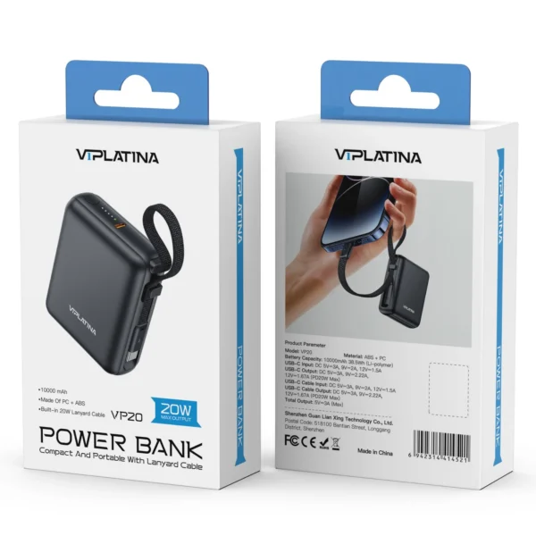 VIPLatina Power Bank VP20