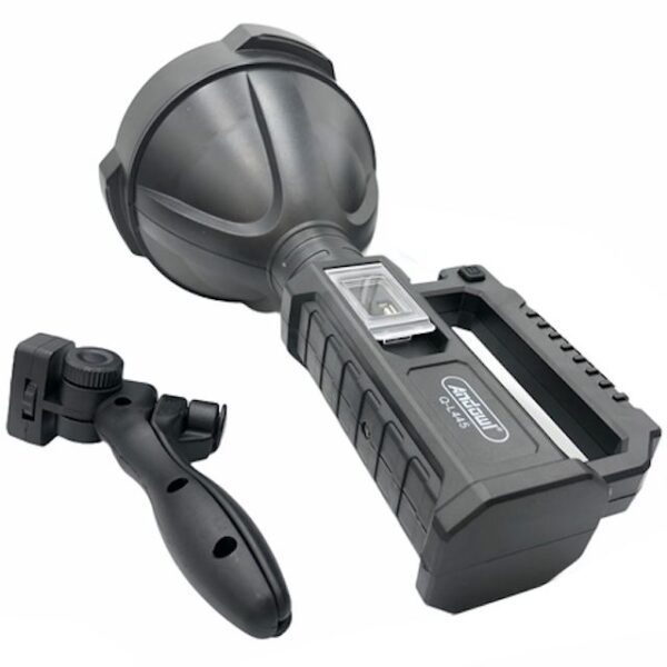 Andowl Large Ultra Bright Rechargeable LED Tactical Torch with Zoom