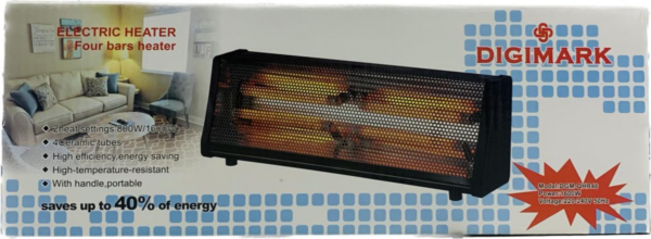 4 Ceramic Tubes DGM-QHR46 Digimark Electric Heater