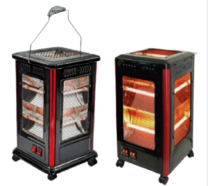 Digimark Black Portable Electric Heater