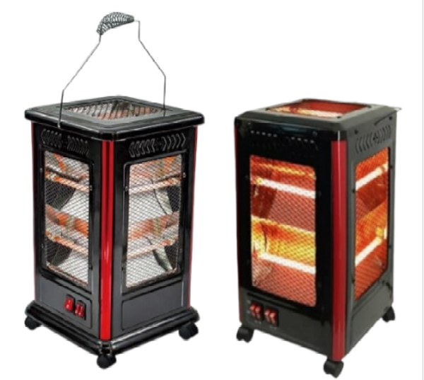 Digimark Black Portable Electric Heater