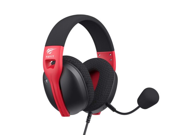 Havit FUXI H5D Gaming Wired Headphone - Black & Red