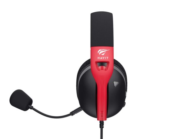 Havit FUXI H5D Gaming Wired Headphone - Black & Red