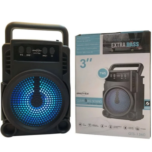 GTS-1360-5 Mini Bluetooth Speaker, GTS-1360 Speakers with Bluetooth - Portable Speaker