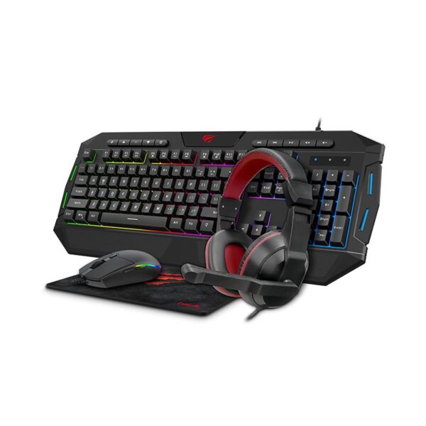 Havit 3-in-1 Gaming Combo - Gaming Mouse & Keyboard  & Mouse Pad