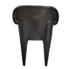 Heavy Duty Jumbo Outdoor Chair- Black (Set of 6)