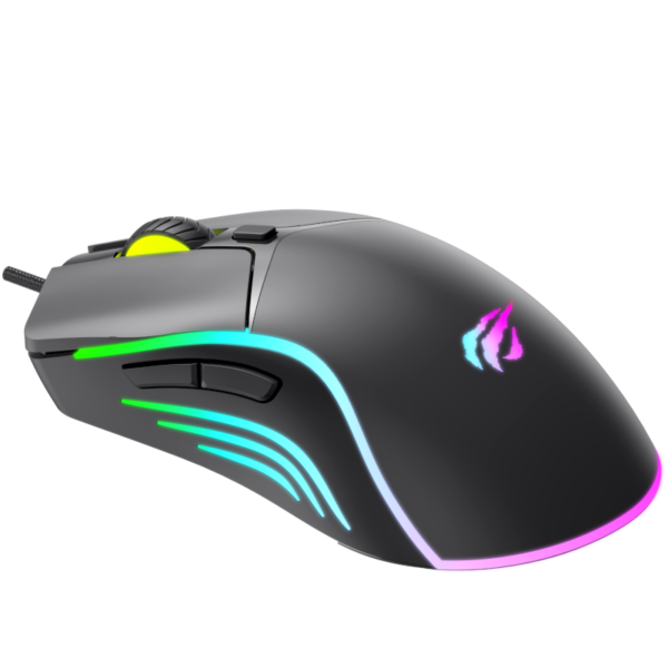 HAVIT MS1029 RGB Backlit Gaming Mouse - Black