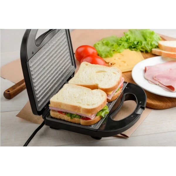 Non-Stick Sandwich / Panini Press Machine / Toaster - Black