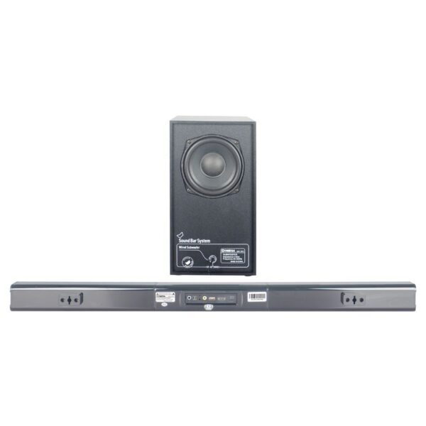 Omega 2.1 60W-3 Omega 2.1 60W PureVibe Series Soundbar & Wired Subwoofer HDMI/BT/USB 101Y