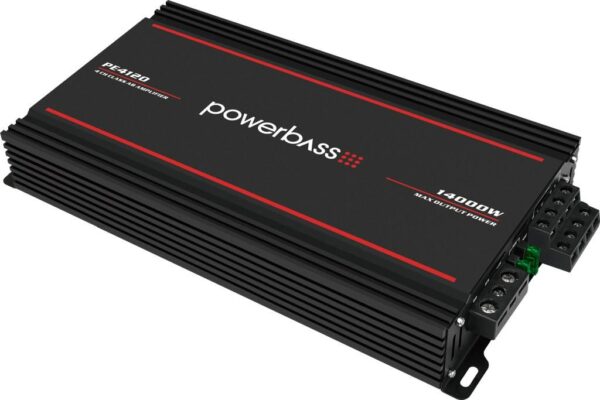 Powerbass 14 000W 4 Channel 120RMS x 4 Amplifier PE4120