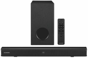 SAV-101V-1 Supersonic 2.1CH 100W Soundbar 5" Subwoofer HDMI / BT / AUX / USB 101V