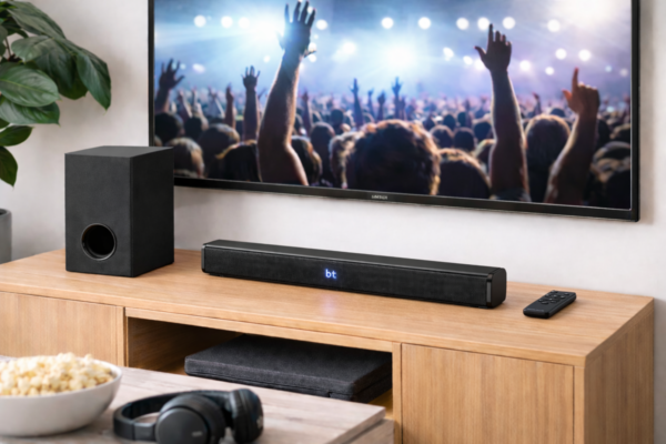 SAV-101V-4 Supersonic 2.1CH 100W Soundbar 5" Subwoofer HDMI / BT / AUX / USB 101V