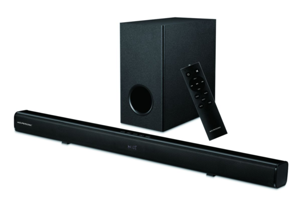 Supersonic 2.1 120W TysonX Series Soundbar 4" Subwoofer 3D/TV Mode/HDMI 101C