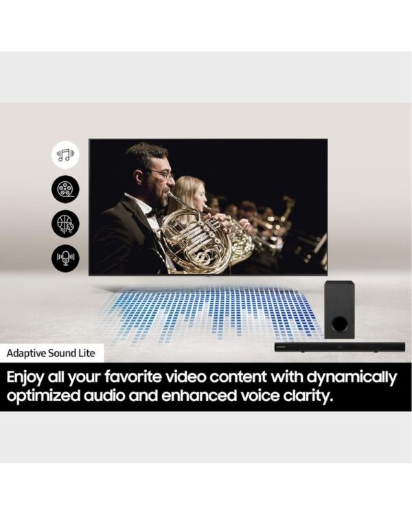 Supersonic 2.1 120W TysonX Series Soundbar 4" Subwoofer 3D/TV Mode/HDMI 101C