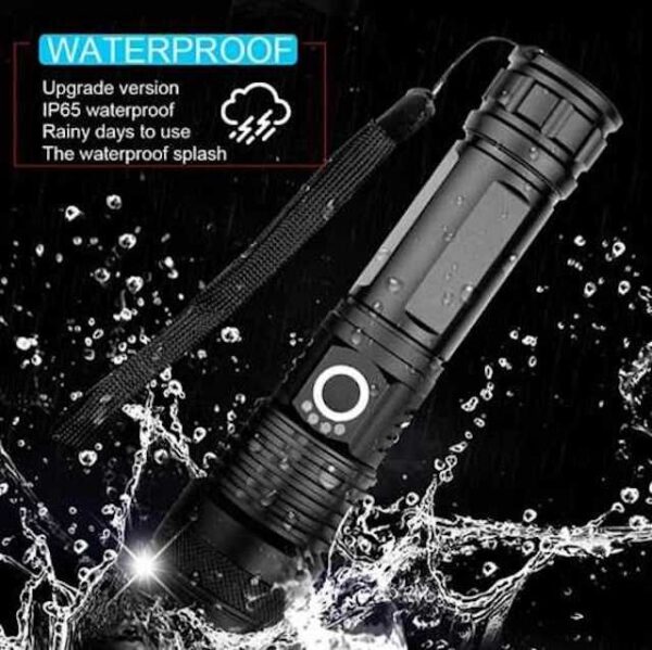 Andowl Multifunctional Rechargeable Pistol Light - Handheld Torch