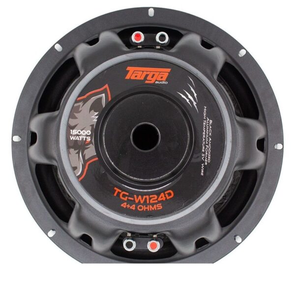 Targa 15000W 12" Wolf Subwoofer [TG-W124D]